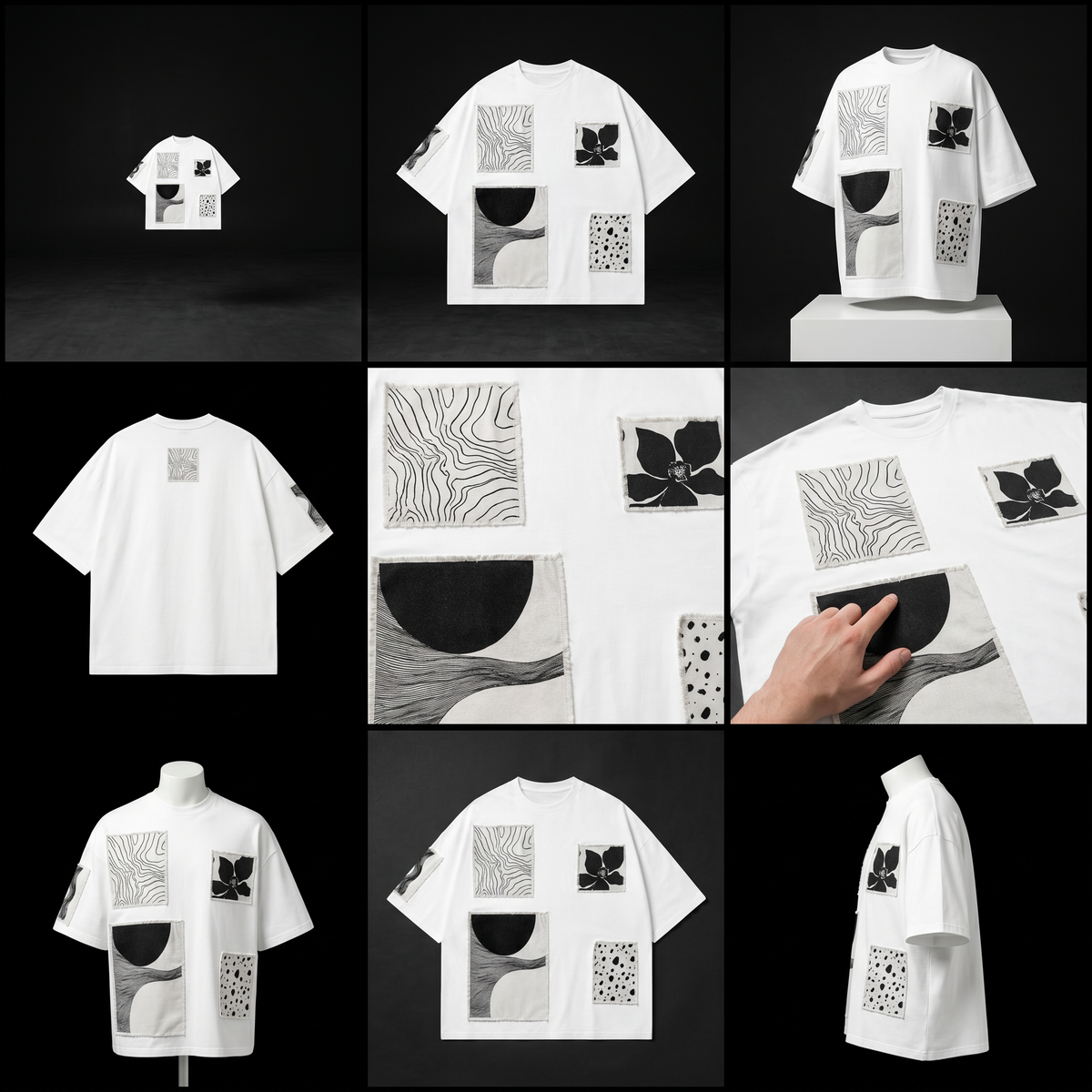 White Moon T shirt