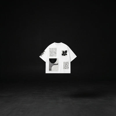 White Japanes art
